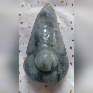 Unique Labradorite Gnome Figure